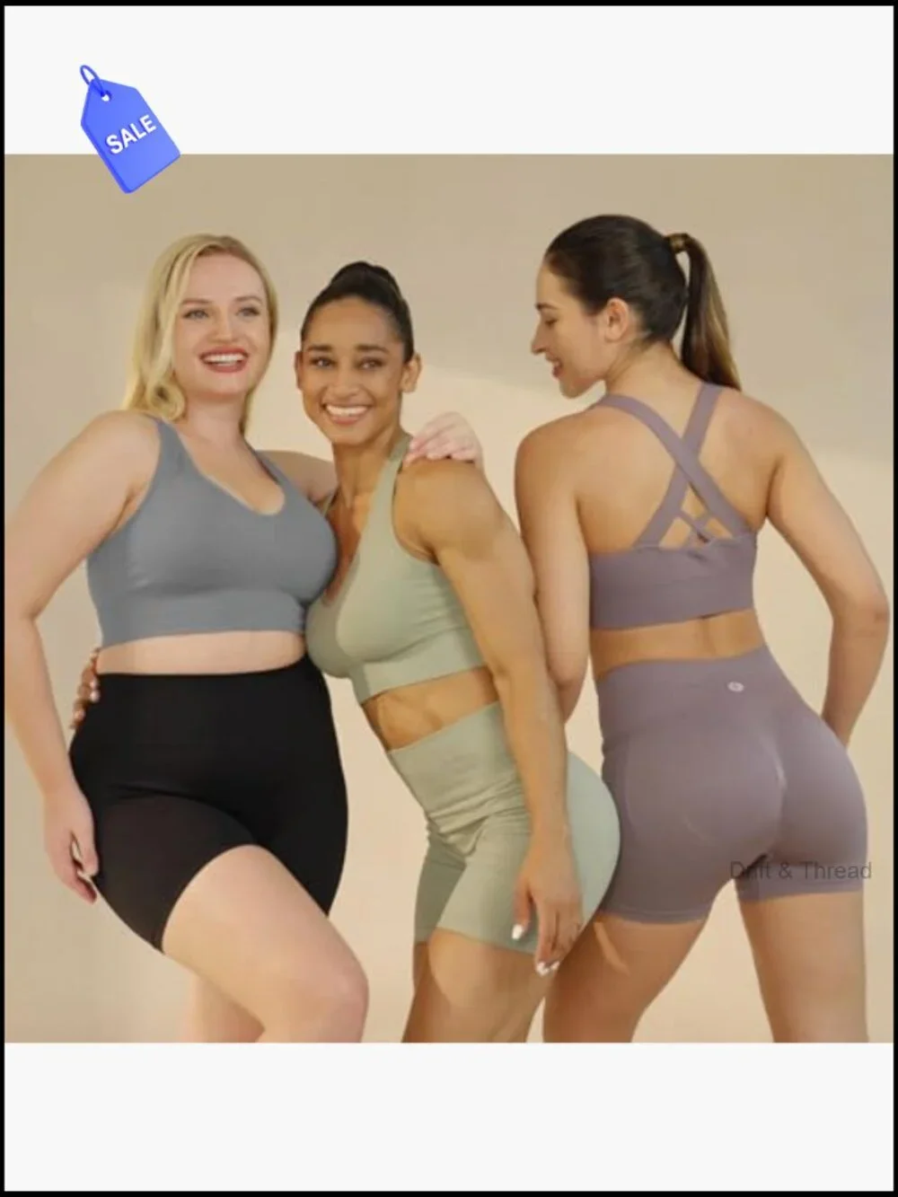 Padded Medium Support Criss Cross Strappy Seamless Sports Bra